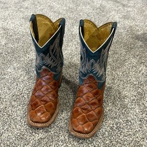 Anderson Bean Kids Fish Printed Boots